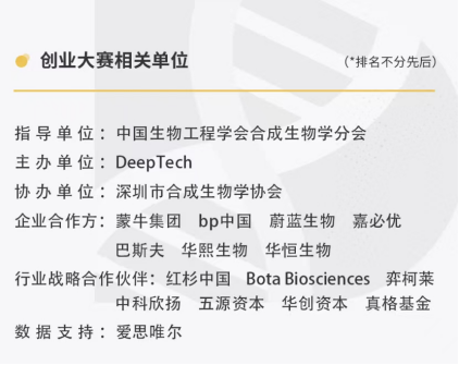 院士、學術、產業(yè)、資本、決賽項目代表齊聚，7月10日合成生物學競賽—創(chuàng)業(yè)賽線下決賽一起見證